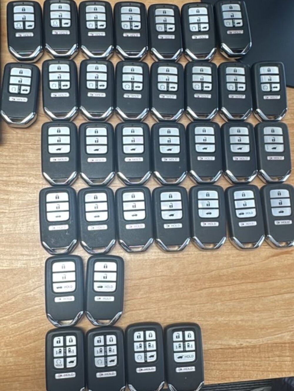 2016–2026 Honda Vehicles ASmart Key Proximity Remotes 4-Button Style Factory OEM